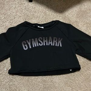 Black Gymshark Crop Top